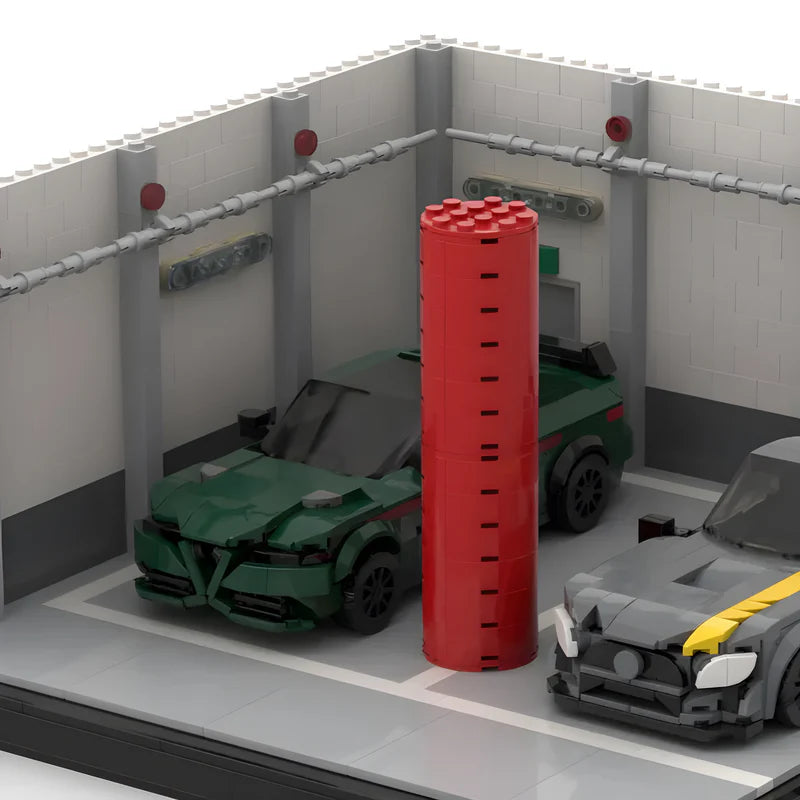 Minibrickz® Privatūs parkavimo ekspozicija