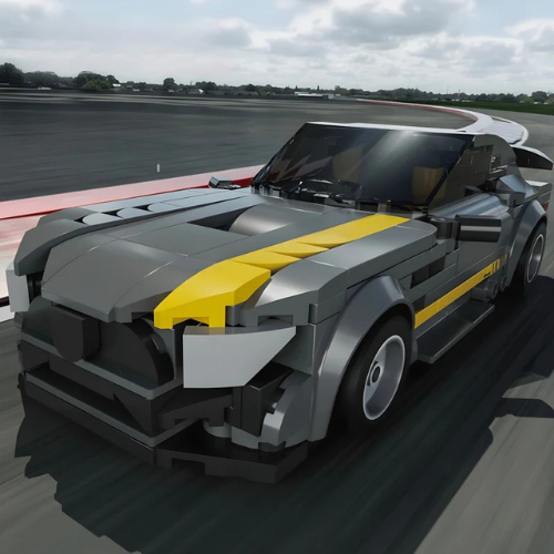 Minibrickz: kūrybiškumo derinys – mašinėlių ir gėlių rinkiniai