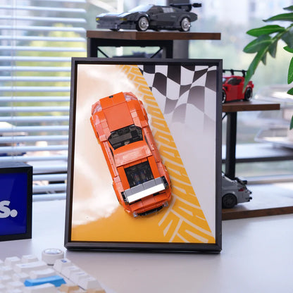 Minibrickz® PitWall rėmas