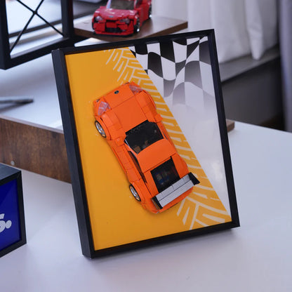 Minibrickz® PitWall rėmas